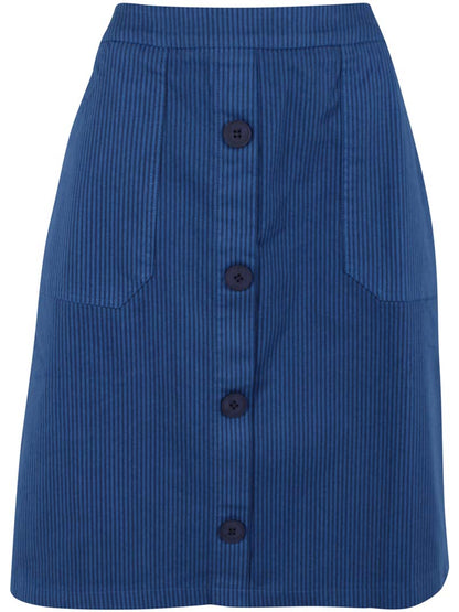 Danekage Stretch-Canvas-Rock Warmes Blau/Dunkelblau