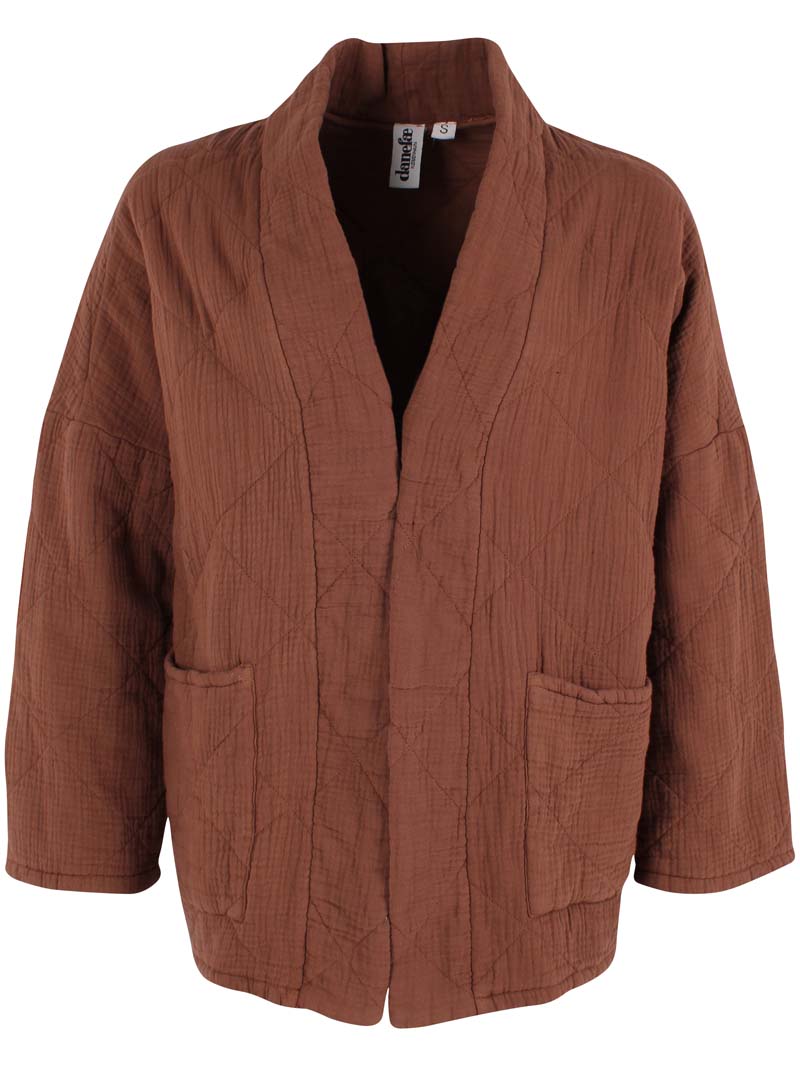 Danekatrin Quilt Jacket Brown
