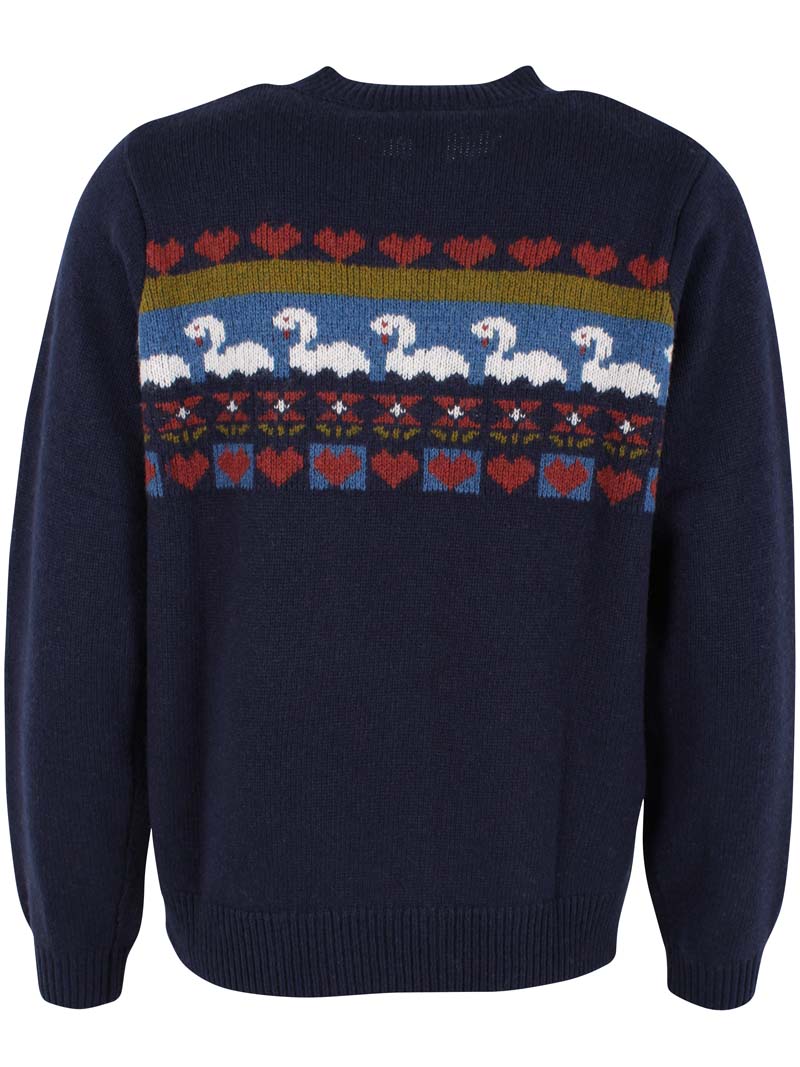 Danemaggie Wool Sweater Dk Navy