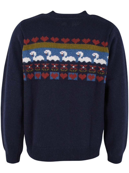 Danemaggie Wool Sweater Dk Navy 