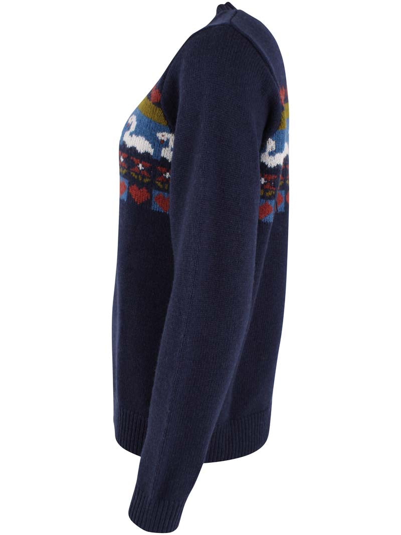Danemaggie Wool Sweater Dk Navy 