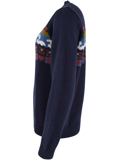 Danemaggie Wool Sweater Dk Navy 