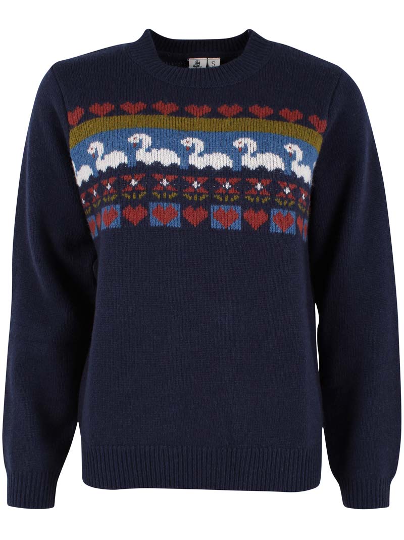 Danemaggie Wool Sweater Dk Navy 