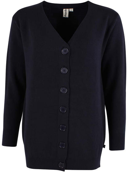 Danemembership Viscose Cardigan Dk Navy