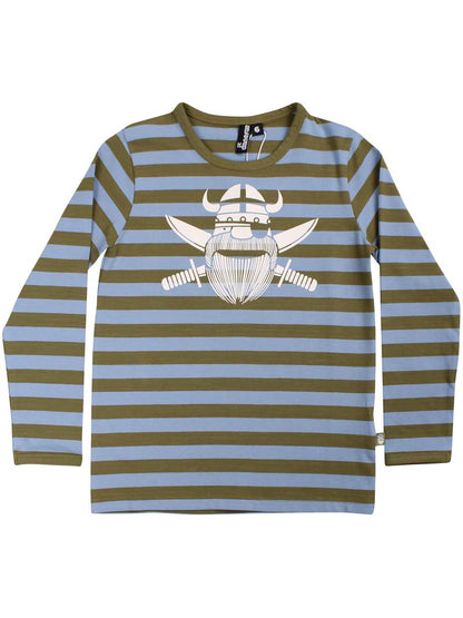 bluse med viking print 