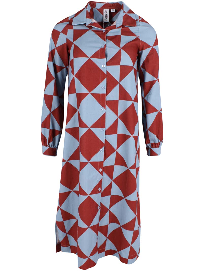 Danepippi Cord Dress Lt Blue DIAMETRIC