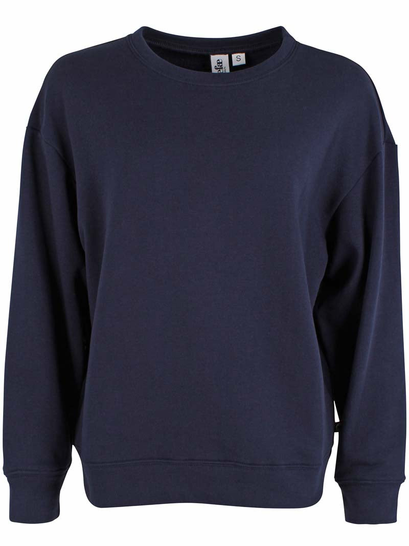 Danepoppy Moleton Sweat Dk Navy