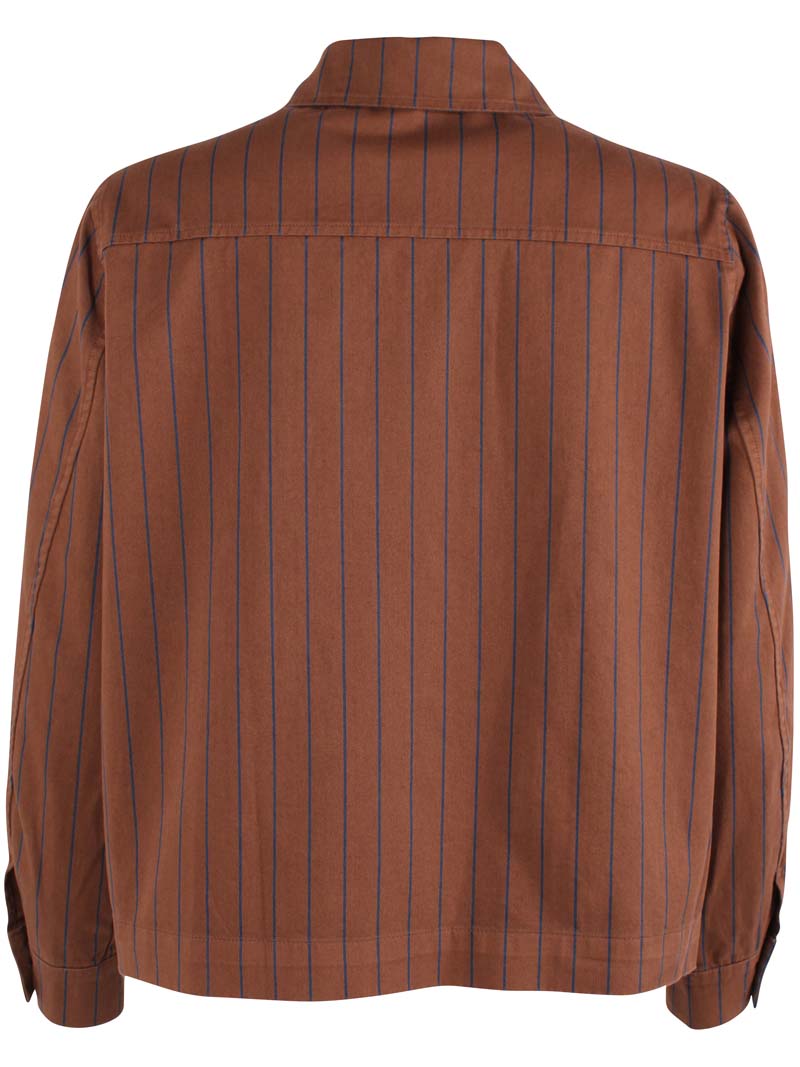 Daneprairie Stretch Canvas Jacket Brown/Dk Navy