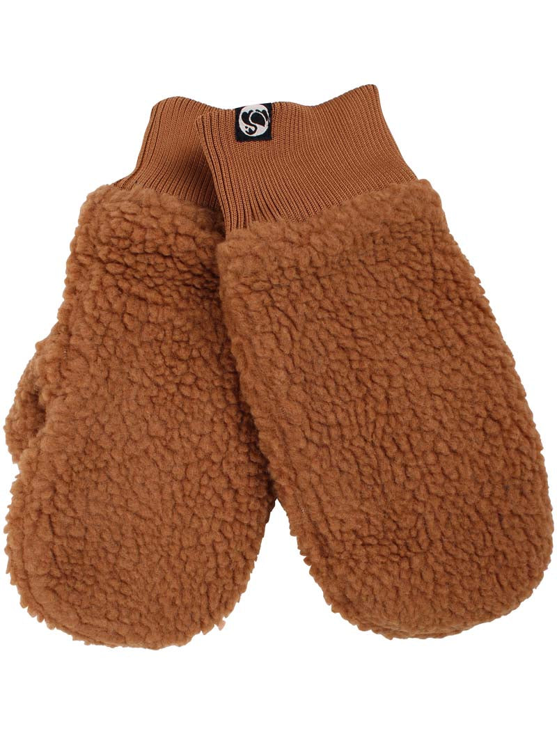 ESS - Danepuff Paws Fleece Mittens Brown