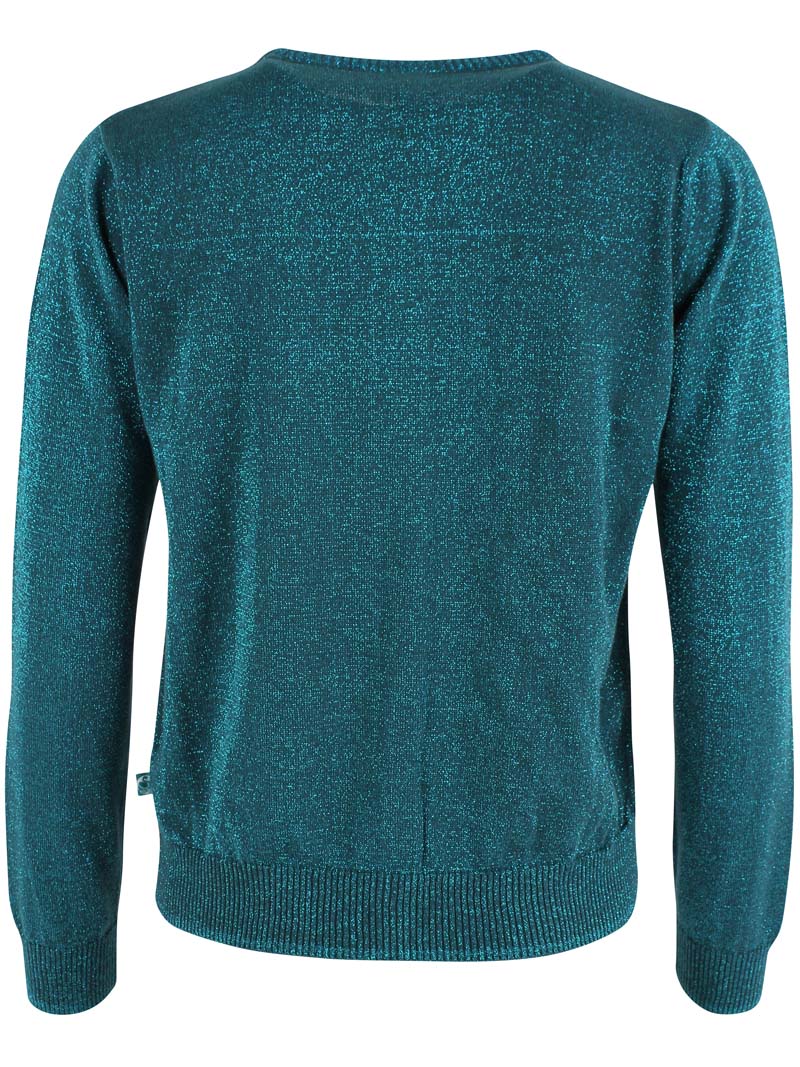 Danesaga Glitter Cardigan Dk Slate