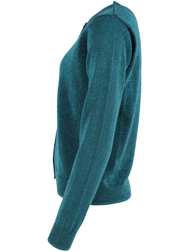 Danesaga Glitter Cardigan Dk Slate