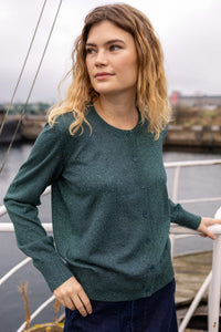 Danelunch Glitter Cardigan Forest