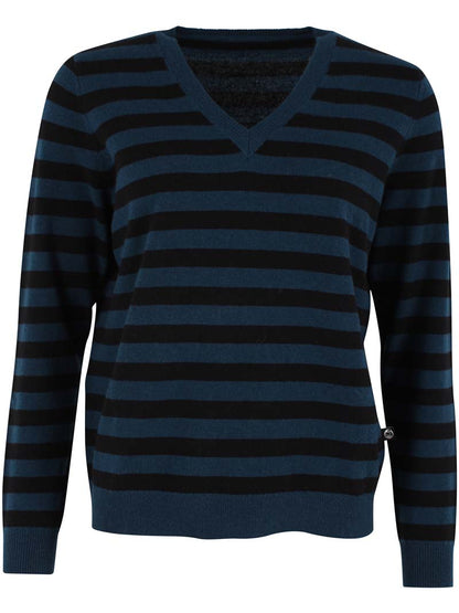 Danesaint Merino Wool Sweater Dk Slate/Black