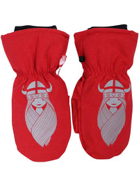 Danesnowball Ribstop Mittens Dk Red FREJA (REFLECTIVE)