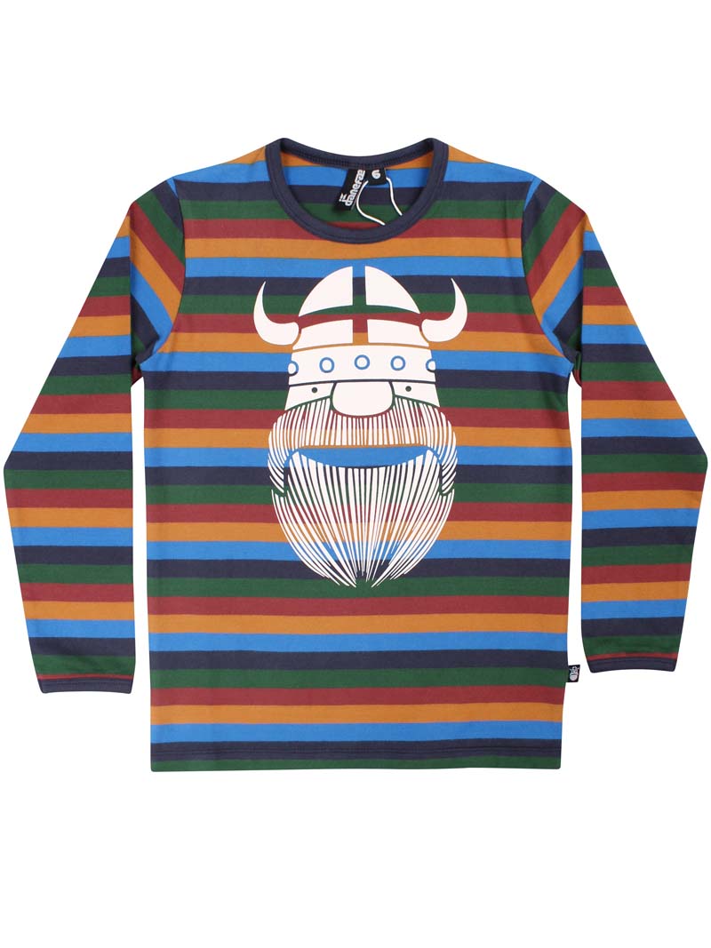 Flot trøje til børn med viking print 