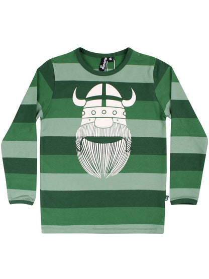 Bluse med viking print 