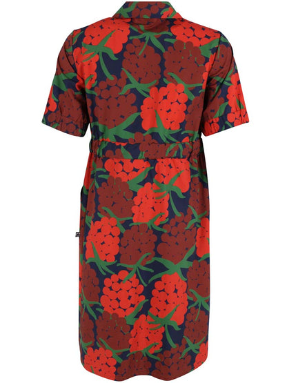Danesusanne Poplin Dress Bright Red MAXIBERRY