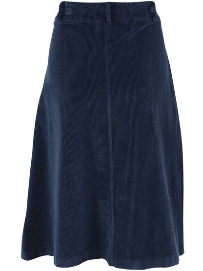 Danesweetie Cord Stretch Skirt Dk Navy