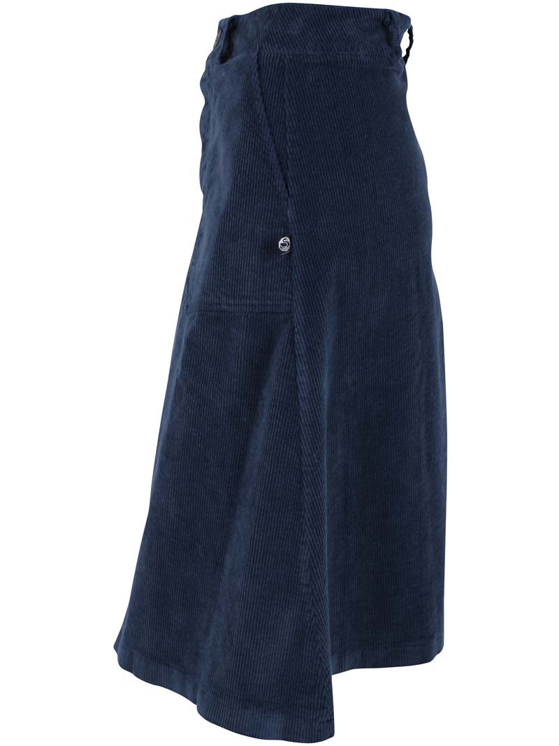 Danesweetie Cord Stretch Skirt Dk Navy