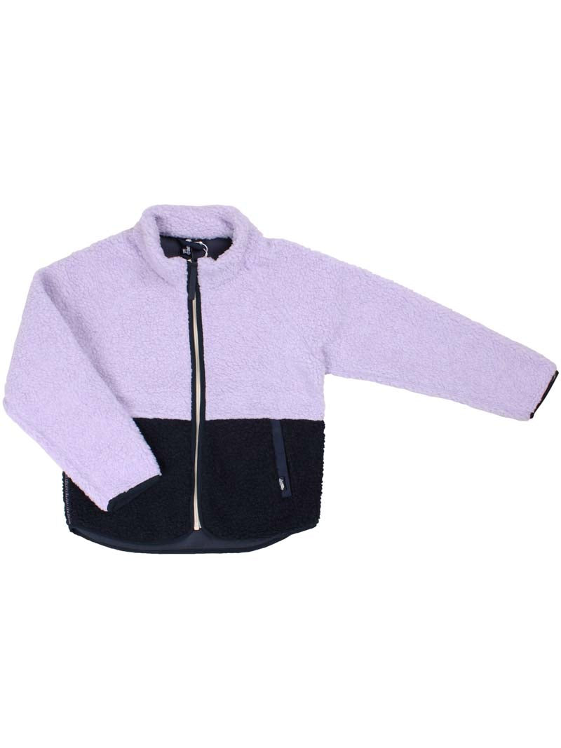 ESS - Danetalent Fleece Jacket Light Viola/Dk Navy