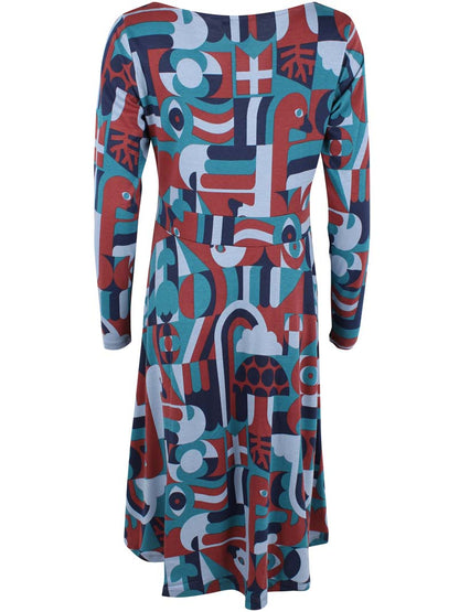 Daneviborg LS Interlock Dress Dk Navy PEAK EXPERIENCE