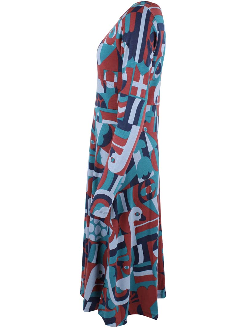 Daneviborg LS Interlock Dress Dk Navy PEAK EXPERIENCE