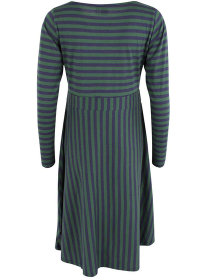 Daneviborg LS Modal Dress Dk Navy/Dk Pine