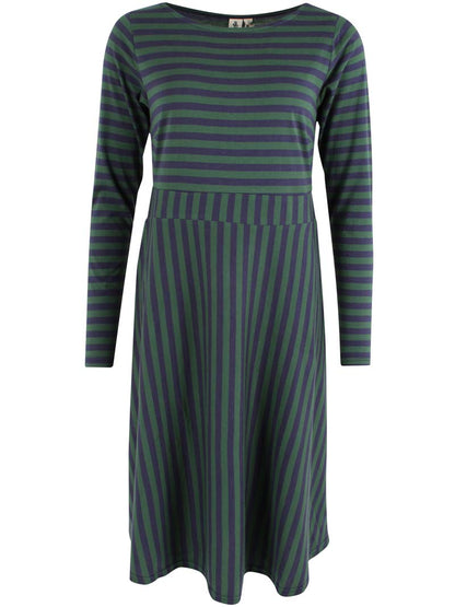 Daneviborg LS Modal Dress Dk Navy/Dk Pine