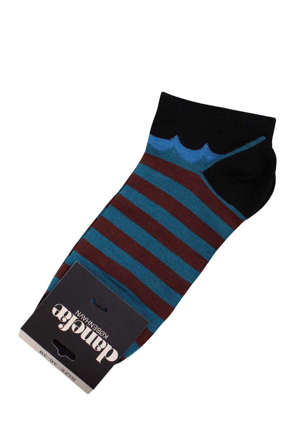 Danewalk With Me Low Socks Black/Duck/Dk Merlot