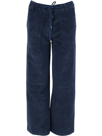 Daneworld Cord Stretch Pants Dk Navy