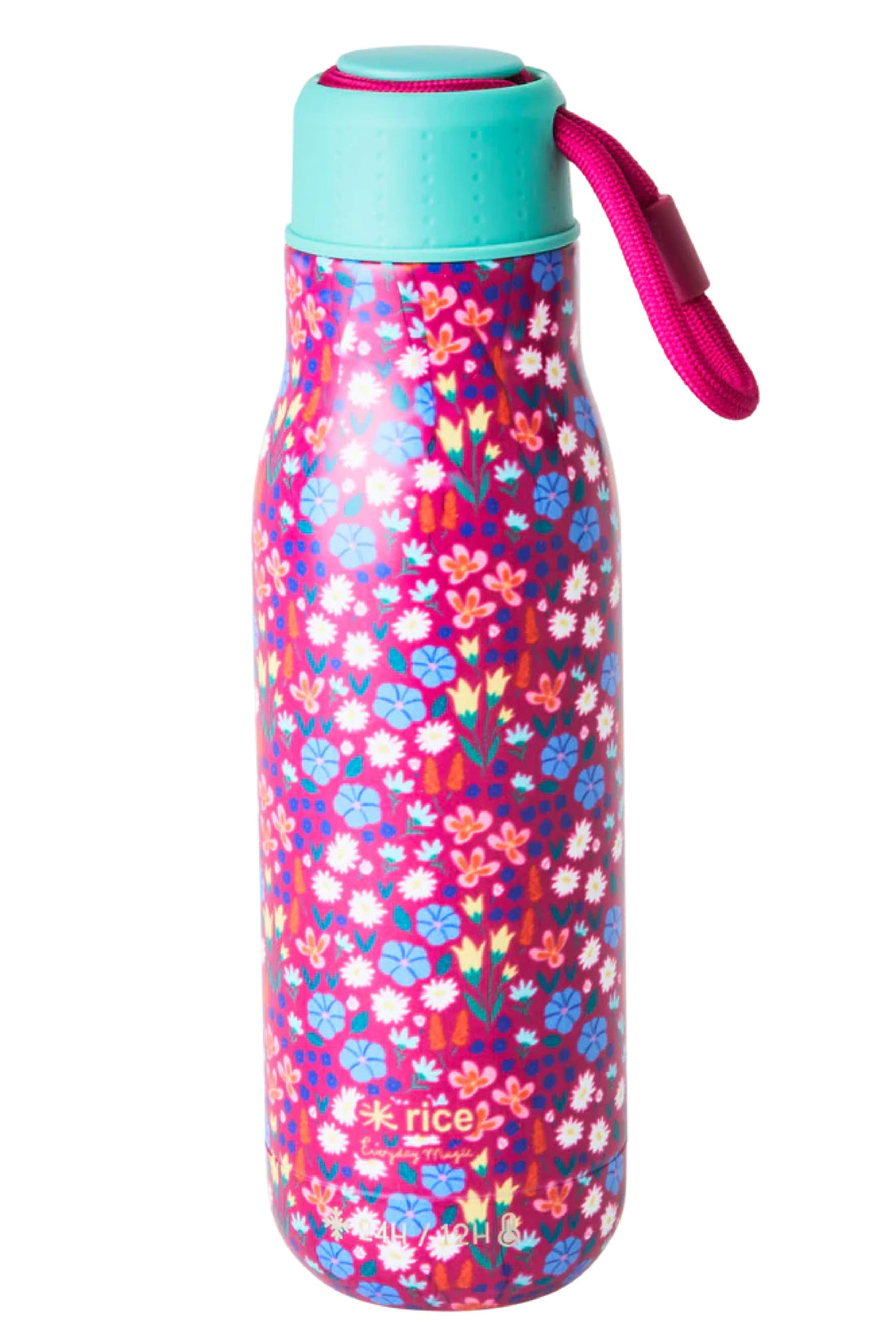 Rice Drikkedunk Rustfri Stål Multicolor Poppy