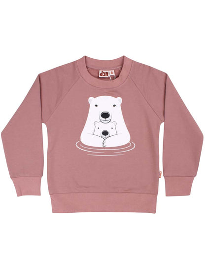 Dyrbellow Sweat Dk Rose Beige ISBJOERNE MOR