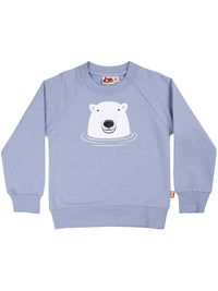 Dyrbellow Sweat Lt Blue Grey NY ISBJOERN