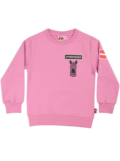 Dyrepasser Sweat Rose ZEBRA