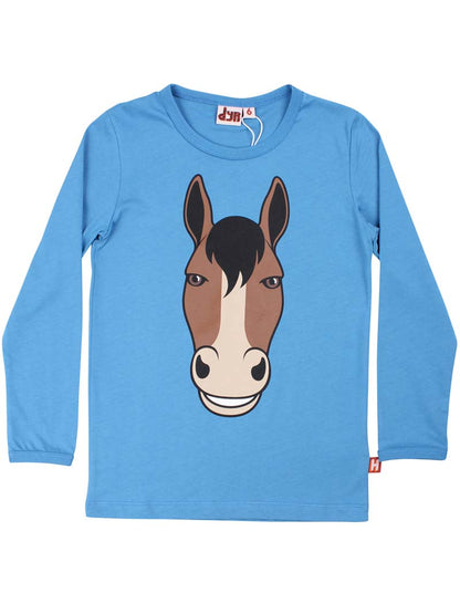 Dyrshedding T Warm Blue HEST