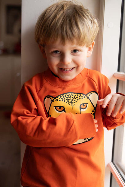 Sweater med Gepard til Børn