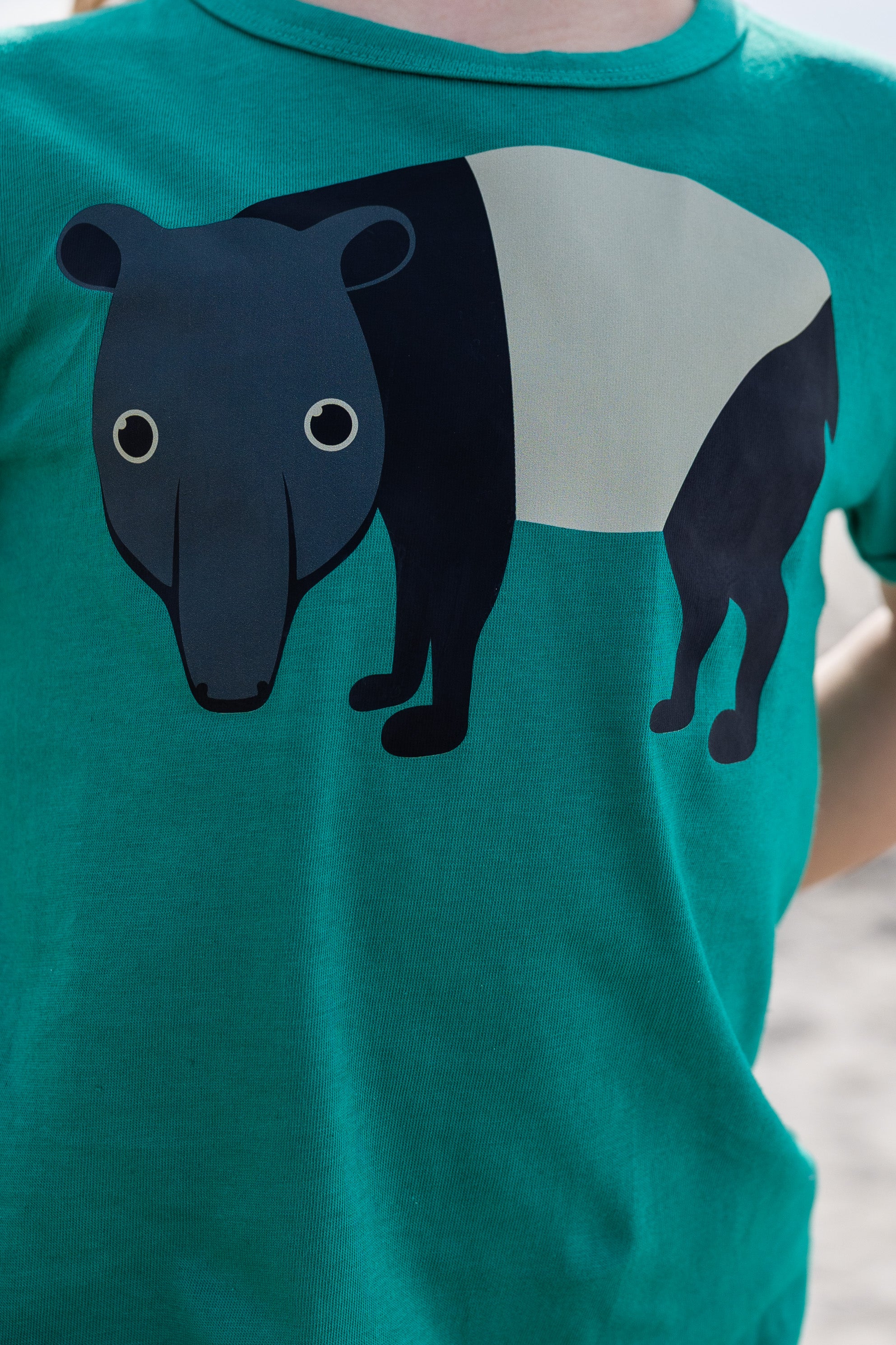 Dyrhide SS T Teal Lake MYRESLUGER