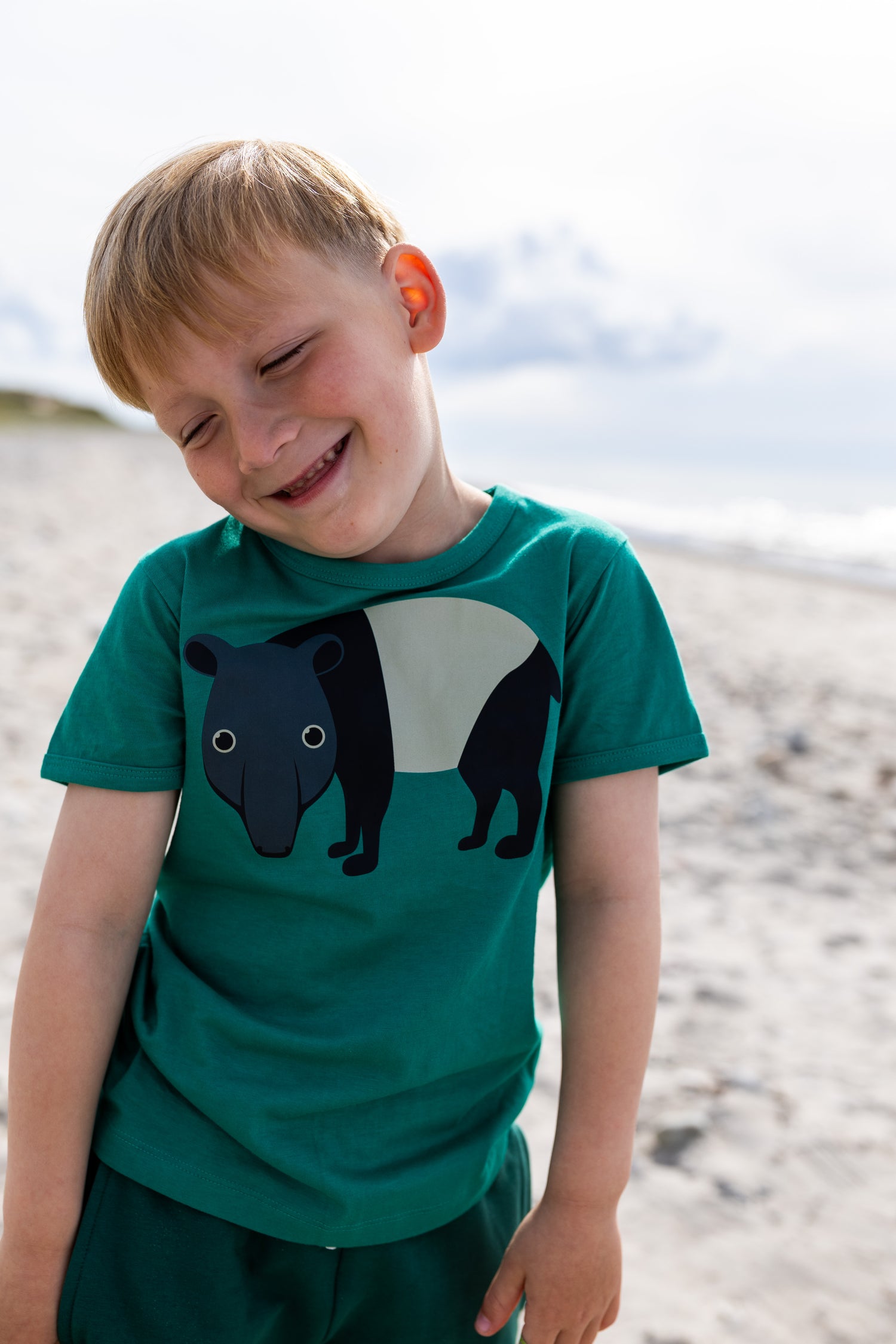 Dyrhide SS T Teal Lake MYRESLUGER