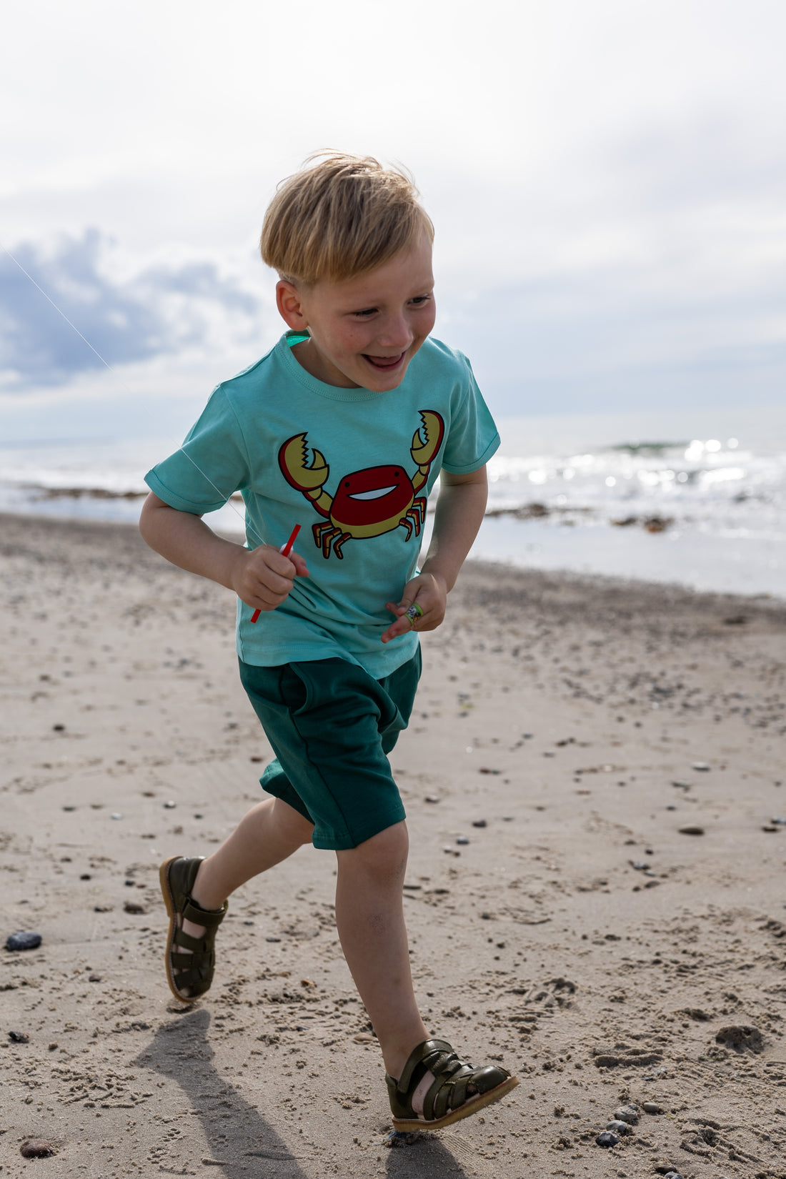 Dyrhide SS T Faded Mint KRABBE