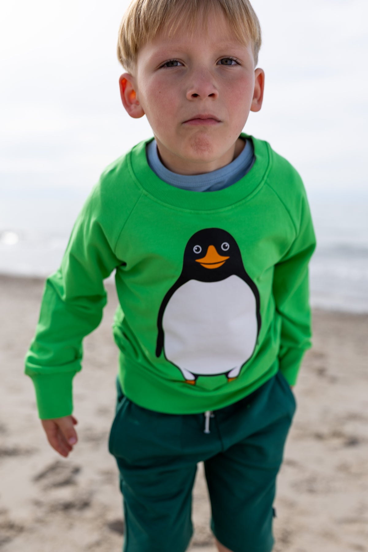 Dyrbellow Sweat Bright Green PINGVIN