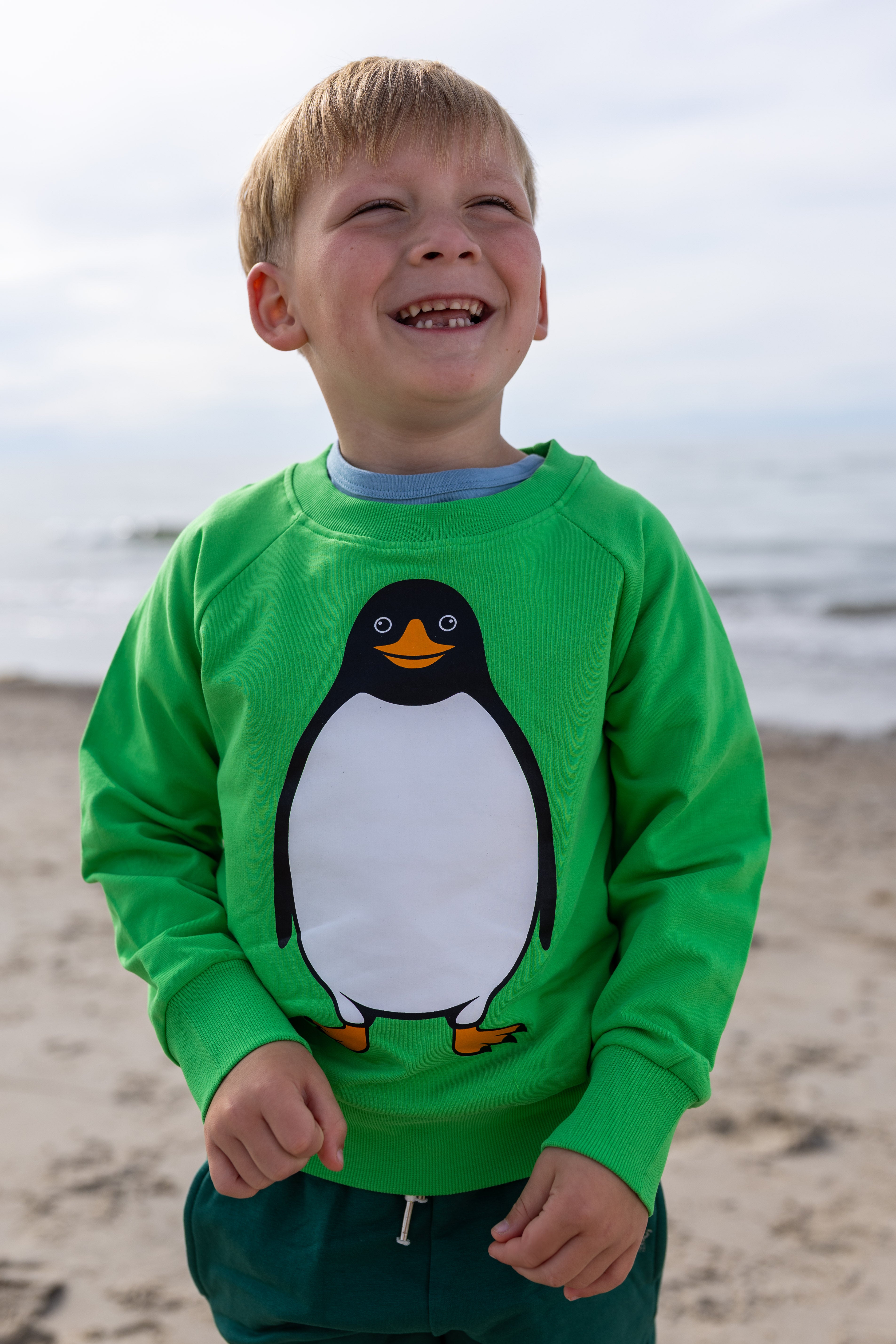 Dyrbellow Sweat Bright Green PINGVIN