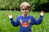 Dyrbellow Sweat Dark Blue KRABBE