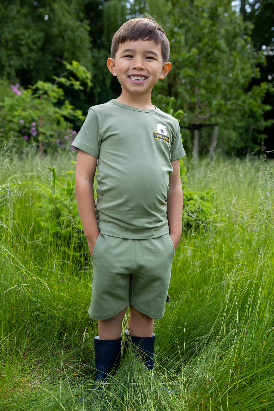 Dyrsafari Shorts Sage
