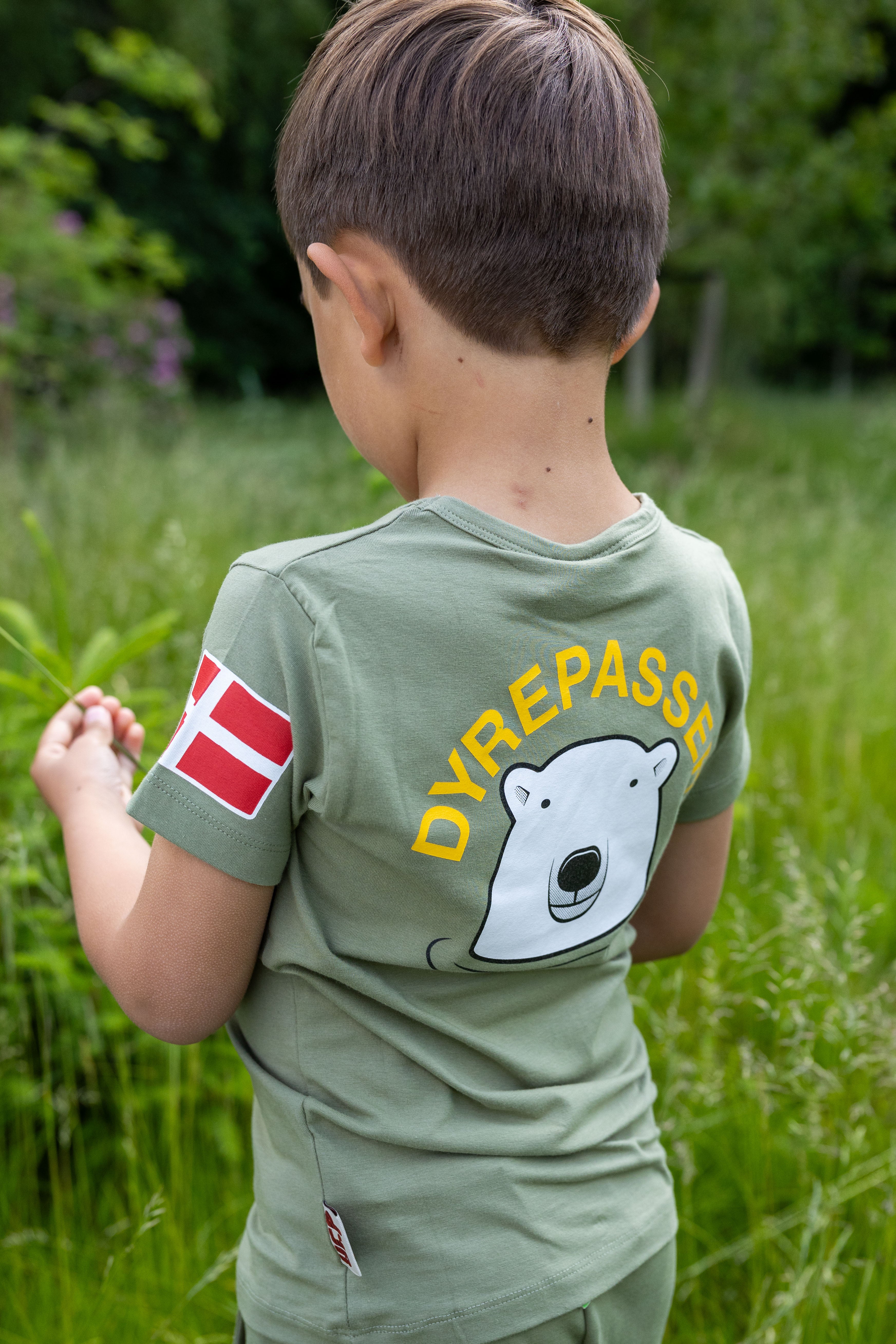 Dyrepasser T-shirt Sage ISBJOERN