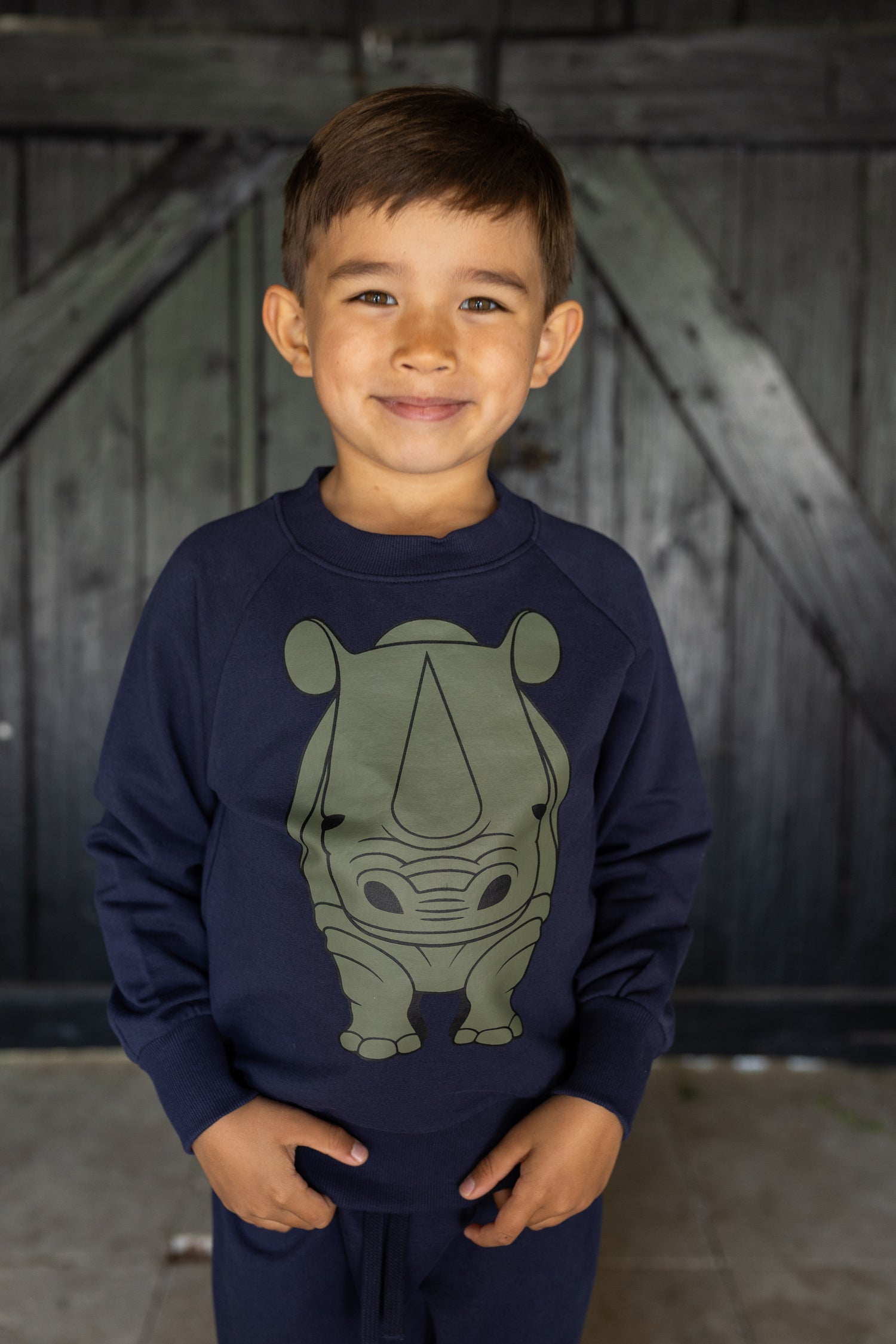 Dyrbellow Sweat Dk Navy NAESEHORN