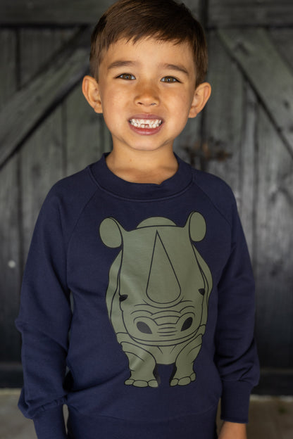 Dyrbellow Sweat Dk Navy NAESEHORN