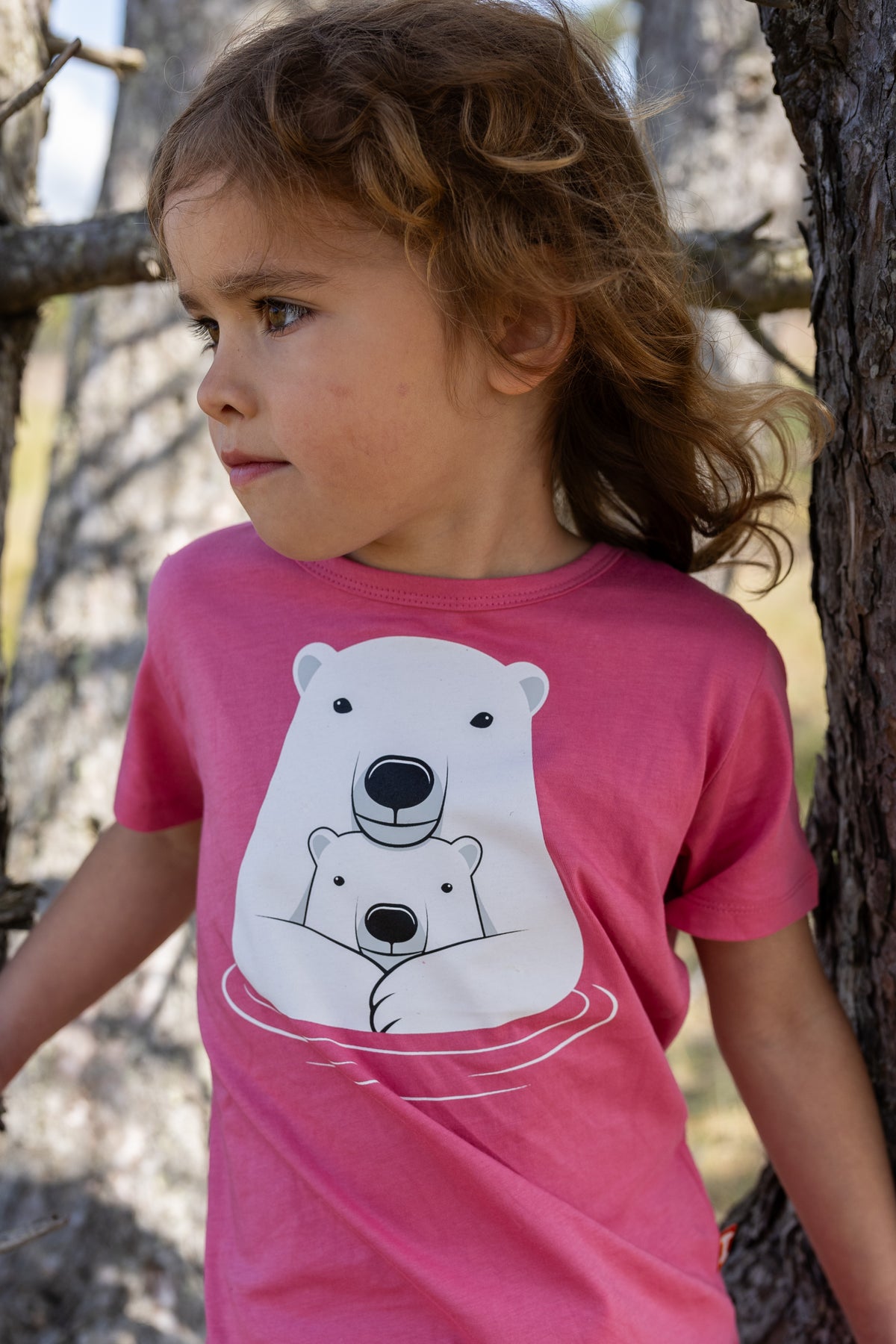 Dyrhide SS T Soft Cherry ISBJOERNEMOR