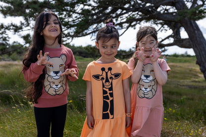 Dyrperky SS Dress Light Clay LOEVEMOR