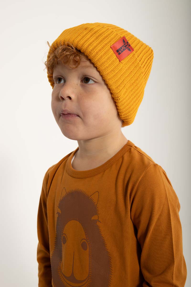 Dyrland Cotton Beanie Golden Honey