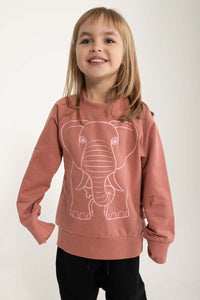 Dyrbellow Sweat Antique Rose OUTLINE ELEFANT